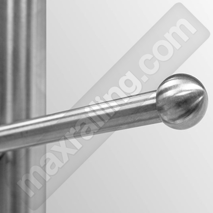 Тапа топка за тръба Ф16мм